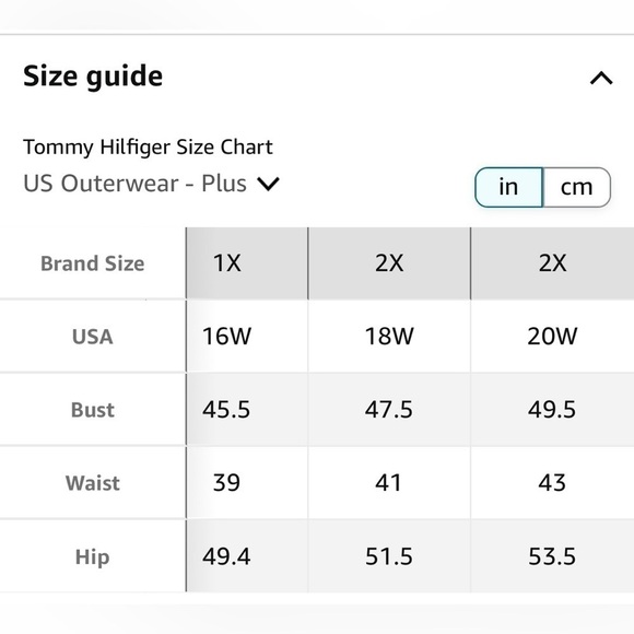NWT Tommy Hilfiger Size 3X Band Jacket - Picture 7 of 7